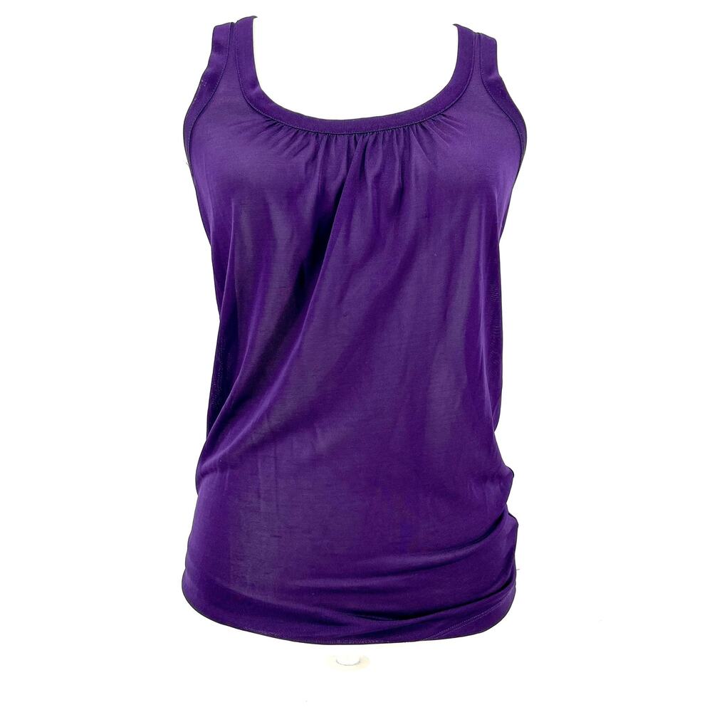 TED BAKER Royal Purple‎ Racerback Mesh Skylon Tank (US4)